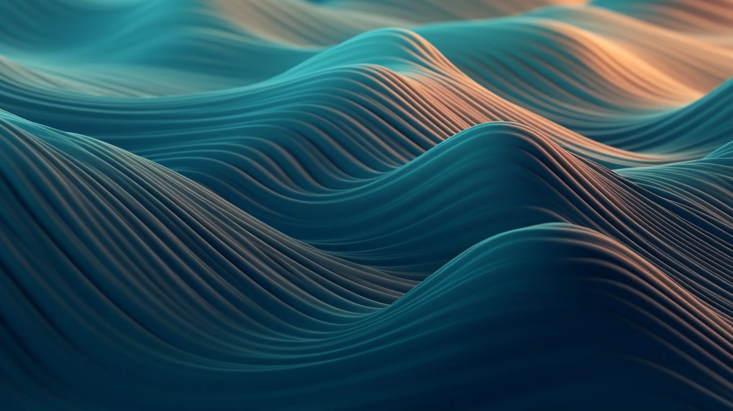 Abstraktes Bild Wellen aus Sand, die Anforderungen suggerieren.